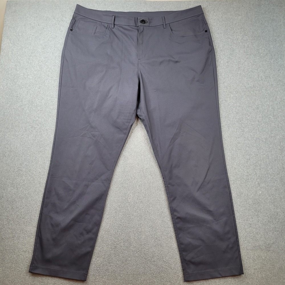 NOBULL Pants Mens 44x32 Gray 5-Pocket Performance Trousers